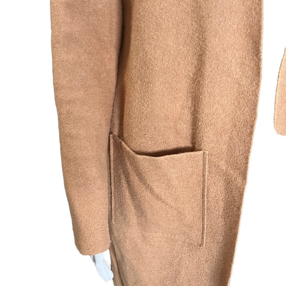 Vila brand European clothier wool blend duster deconstructed style no lining - Picture 3 of 9